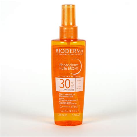 bioderma photoderm huile bronz 30